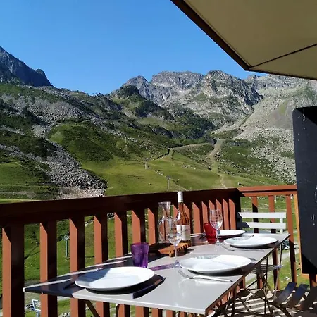 Superbe Vue Panoramique Pied Des Pistes La Mongie