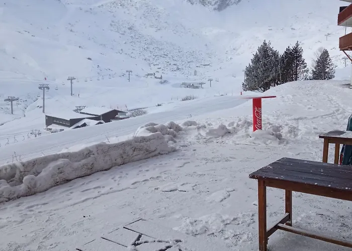 Superbe Vue Panoramique Pied Des Pistes アパート